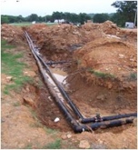 Geothermal Loop Field Installation